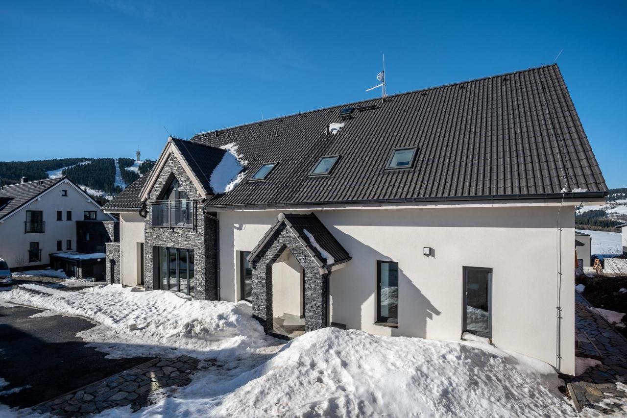 Mirabel Apartments Klinovec Loučná pod Klínovcem Kültér fotó